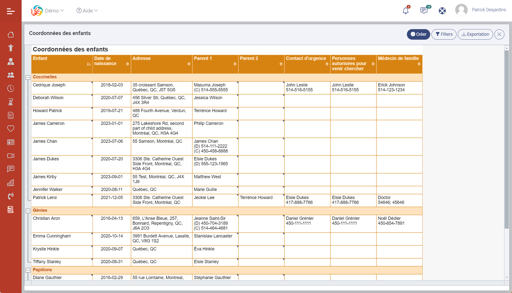 MaGarderie Plus: Nouveaux rapports dans MaGarderie Plus