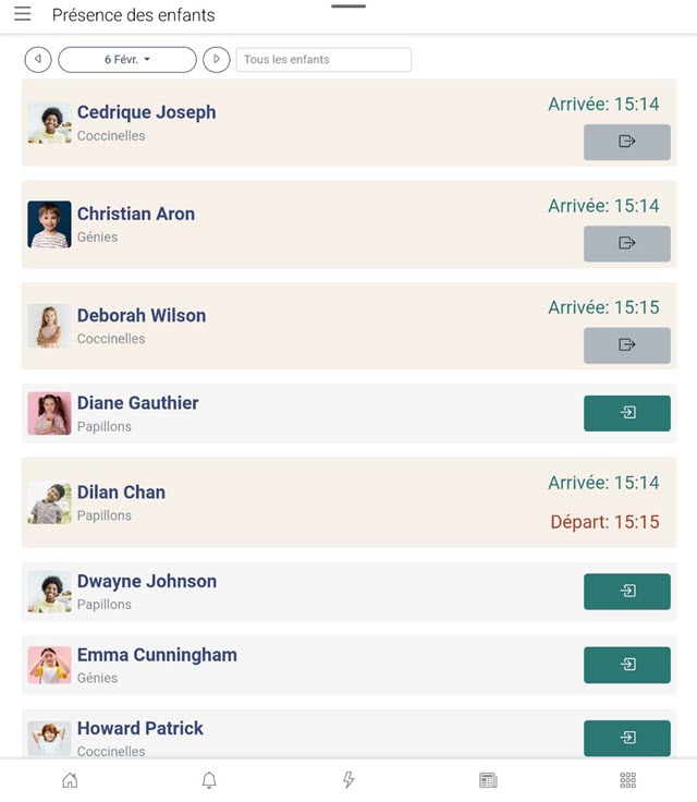 MaGarderie Plus: Présence des enfants de A à Z et au-delà